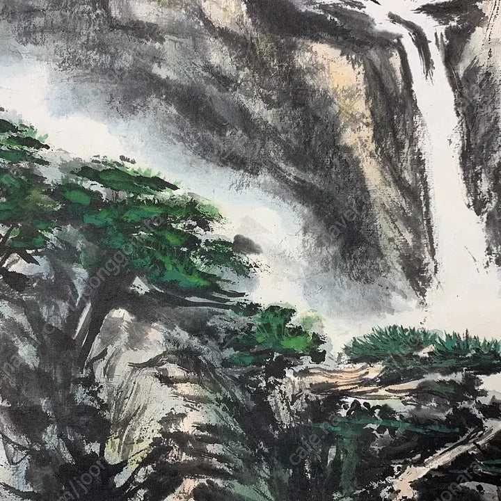 [BUNJANG] Nosan Yeo Young-goo Landscape Painting Scroll / 노산 여영구 산수화