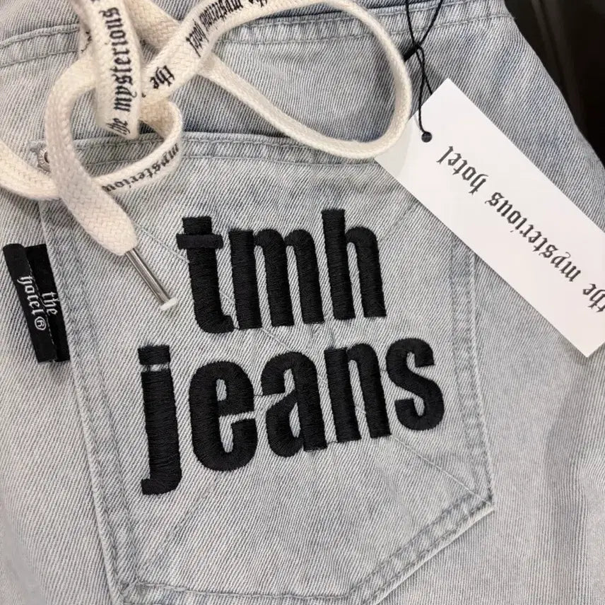 [SOLD OUT] (택새상품)TMH 로고 데님 미스테리어스호텔 더미스테리어스호텔