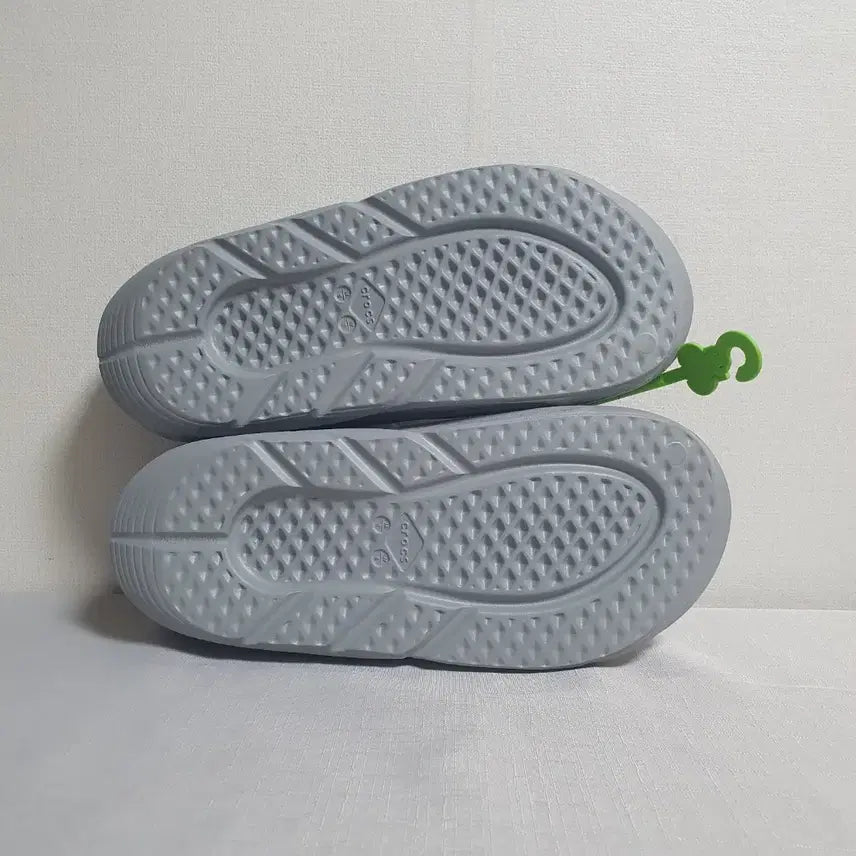 [BUNJANG] Crocs Off Grid Slide Light Grey Sandals / 크록스 오프 그리드 슬라이드 라이트그레이 250mm 새상품