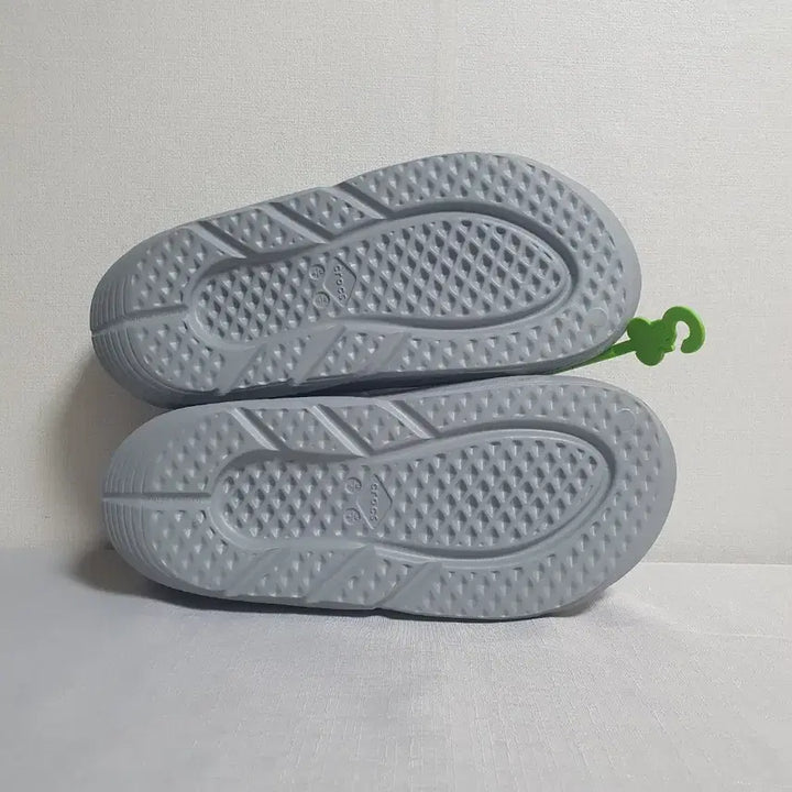 [BUNJANG] Crocs Off Grid Slide Light Grey Sandals / 크록스 오프 그리드 슬라이드 라이트그레이 250mm 새상품