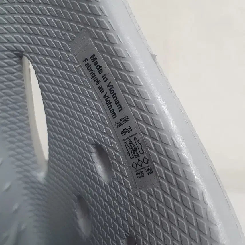 [BUNJANG] Crocs Off Grid Slide Light Grey Sandals / 크록스 오프 그리드 슬라이드 라이트그레이 250mm 새상품