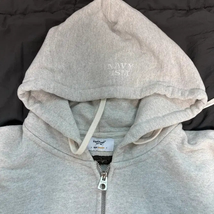 [BUNJANG] Espionage Zip-Up Hoodie / 에스피오나지 후드집업
