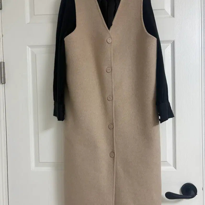 [BUNJANG] Long Vest Dress (Size 66) / 롱 원피스 조끼 (66)