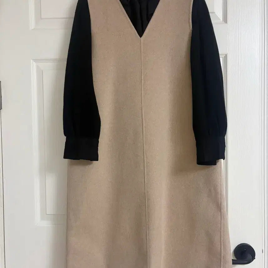 [BUNJANG] Long Vest Dress (Size 66) / 롱 원피스 조끼 (66)