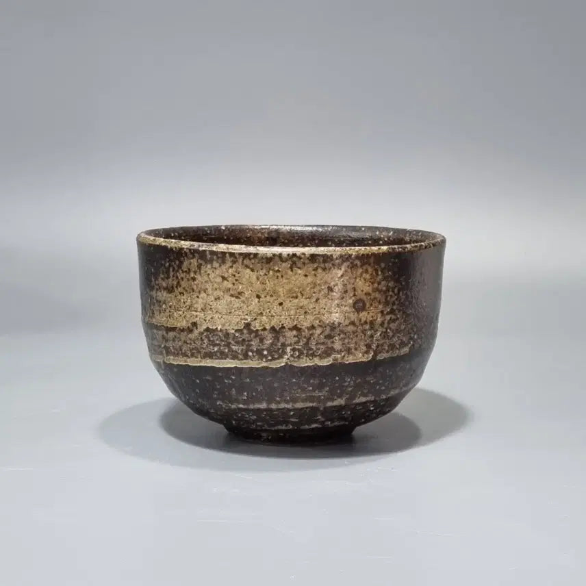 [BUNJANG] Vintage Style Ceramic Matcha Bowl / 골동 빈티지 스타일 도자기 말차 다완 찻잔.지름14.8고9.6