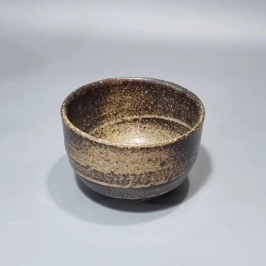 [BUNJANG] Vintage Style Ceramic Matcha Bowl / 골동 빈티지 스타일 도자기 말차 다완 찻잔.지름14.8고9.6