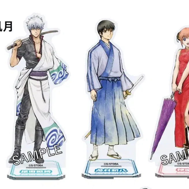 [BUNJANG] Gintama Floral Winds Acrylic Stand Bundle Set / 은혼 화조풍월 아크릴스탠드 일괄