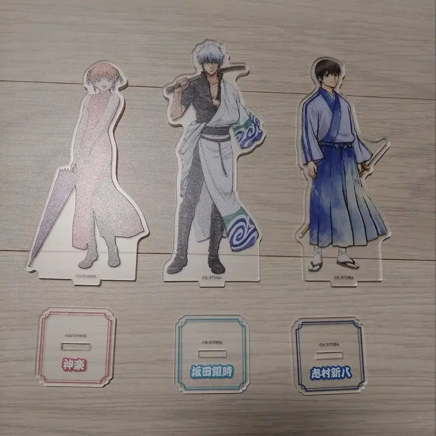 [BUNJANG] Gintama Floral Winds Acrylic Stand Bundle Set / 은혼 화조풍월 아크릴스탠드 일괄