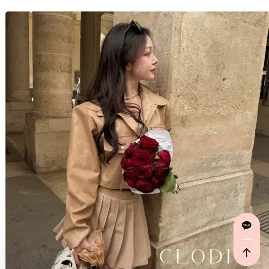 [BUNJANG] Clodite Two-Piece Set Skirt Jacket / 클로디테 투피스 셋업 스커트 자켓
