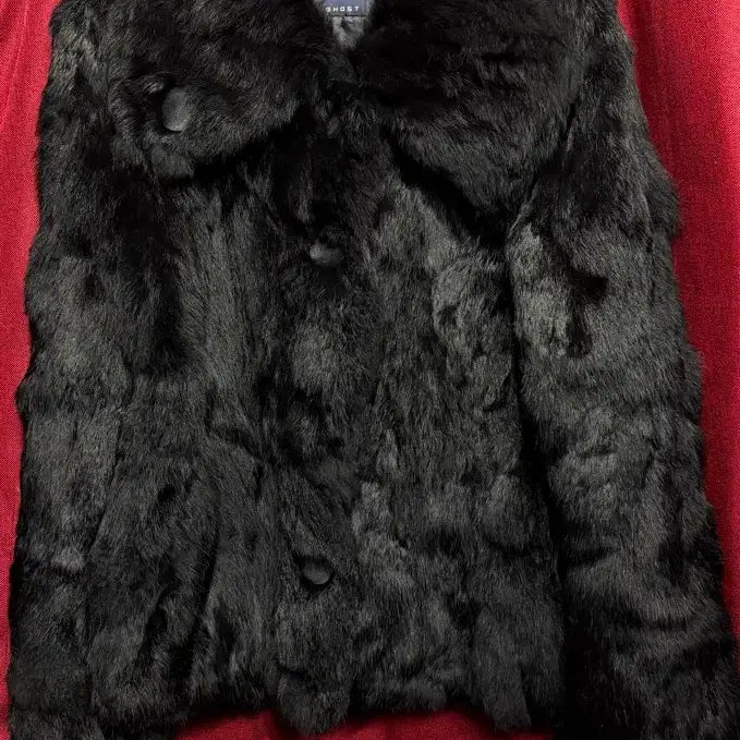 [BUNJANG] Daegun Fur GHOST Rabbit Fur Jacket / 대건모피 GHOST 토끼털 퍼자켓 94/95/90