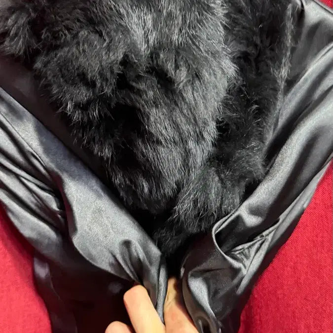 [BUNJANG] Daegun Fur GHOST Rabbit Fur Jacket / 대건모피 GHOST 토끼털 퍼자켓 94/95/90