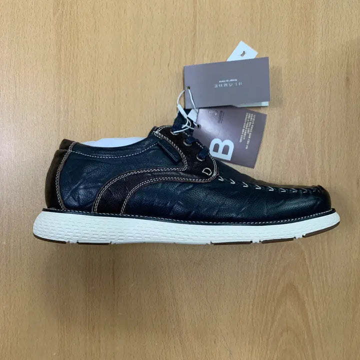 [BUNJANG] Blonde Leather Sneakers 250mm / (새것)블론드 고급 천연가죽 스니커즈 신발 250mm