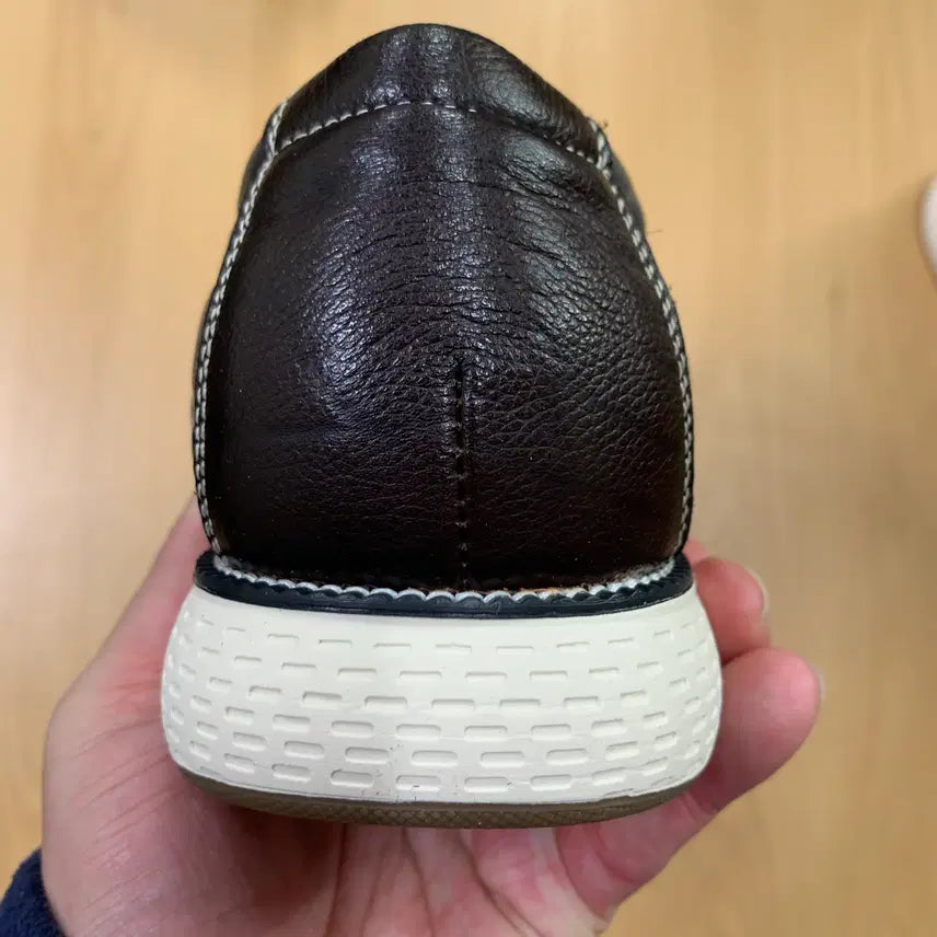 [BUNJANG] Blonde Leather Sneakers 250mm / (새것)블론드 고급 천연가죽 스니커즈 신발 250mm