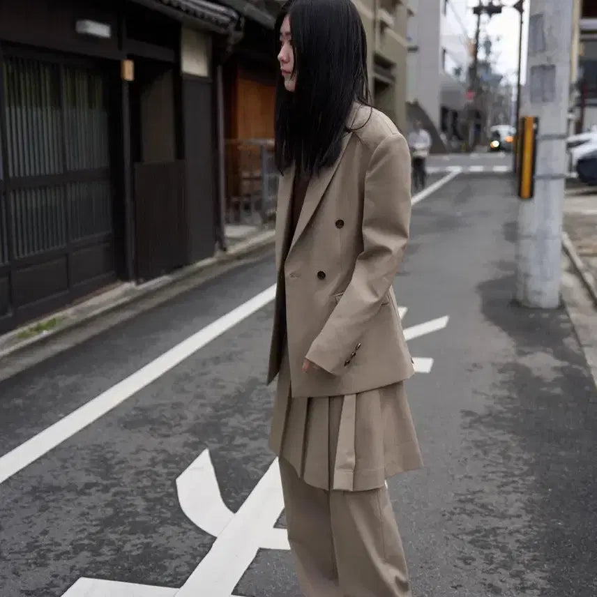 [BUNJANG] Octoberhe City Pleated Skirt / 악토브헤 시티 플리츠 스커트