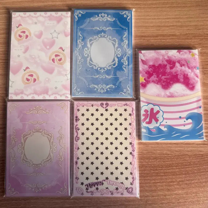 [BUNJANG] Binder Page Bundle Set / 일괄 바인더 대지 5종 세트 양도