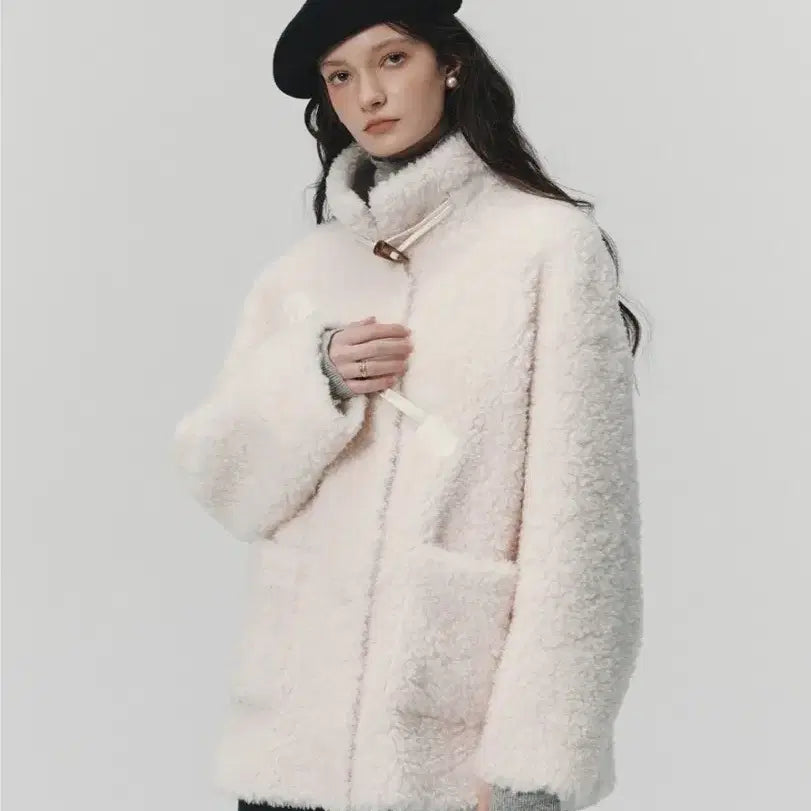 [BUNJANG] Reniina BABY OVER Wool Coat / 르니나 BABY OVER wool coat 택달린 새상품