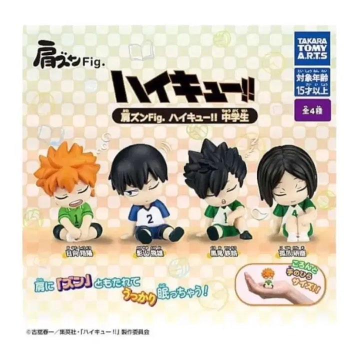 [BUNJANG] Haikyu Middle School Hinata Shoulder Bump Figure / 하이큐 중학생 어깨쿵 히나타(단순 전시용)