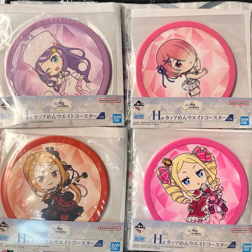 [BUNJANG] Re:Zero Emilia Coaster / 리제로 하위상 코스터 판매합니다