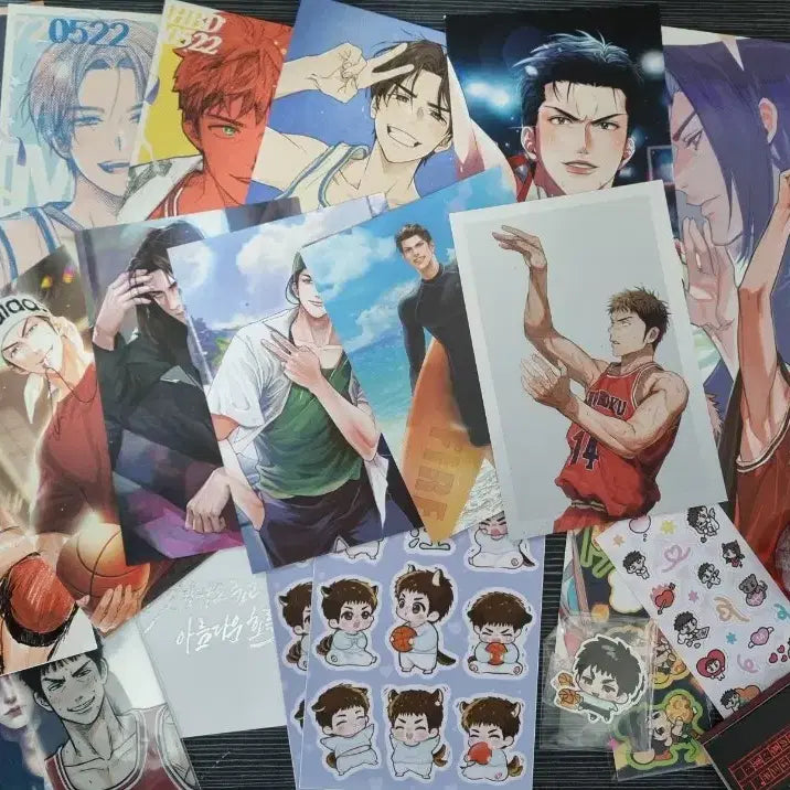[BUNJANG] Slam Dunk Jung Dae Man Postcard Set / 슬램덩크 정대만 세트 14호님 + 추가