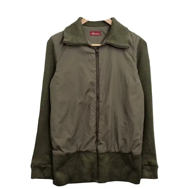 [BUNJANG] AVIREX Hybrid Blouson Jacket MA-1 Style Knit / AVIREX 아비렉스 하이브리드 블루종 자켓 / MA-1 스타일 니트