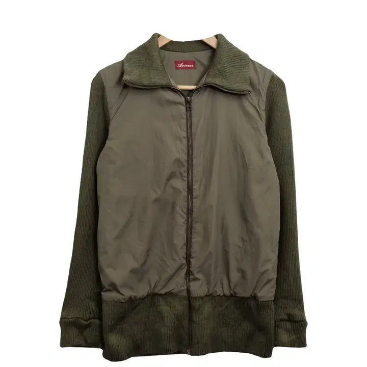 [BUNJANG] AVIREX Hybrid Blouson Jacket MA-1 Style Knit / AVIREX 아비렉스 하이브리드 블루종 자켓 / MA-1 스타일 니트