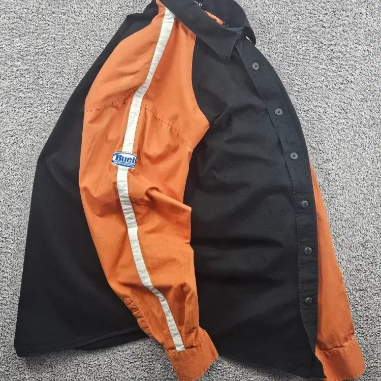 [BUNJANG] Harley-Davidson Dilly Canada Biker Shirt / 할리데이비슨 딜리 캐나다 바이커 셔츠 ( L추정 ) / 11464