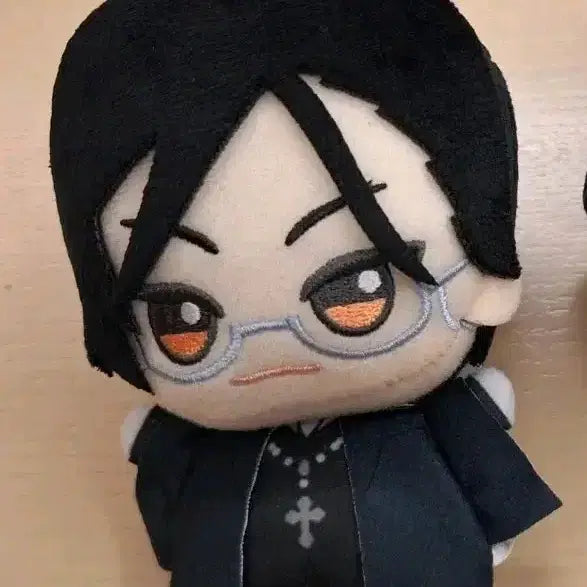 [BUNJANG] Black Butler Sebastian Chibi Plush Doll / 흑집사 세바스찬 치비누이 인형