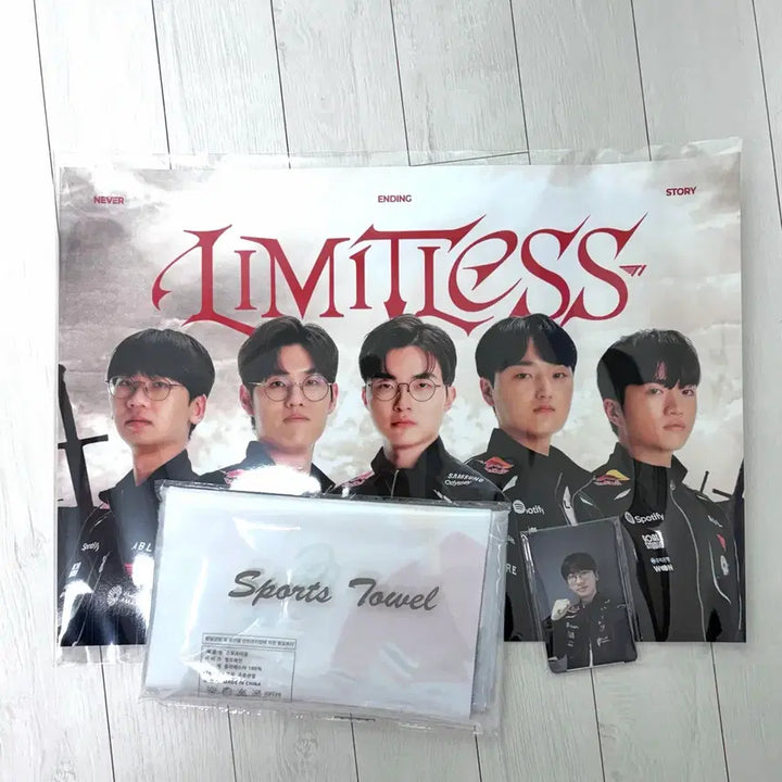 [BUNJANG] T1 LCK Cup Cheer-up Slogan and Photocard Bundle Set / 2026 LCK CUP 티원존 포카세트 슬로건 치어풀