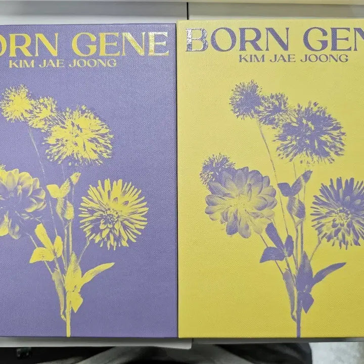 [BUNJANG] Kim Jaejoong Born Gene Album Bundle Set / 김재중 Born Gene 앨범 퍼플/옐로우 세트