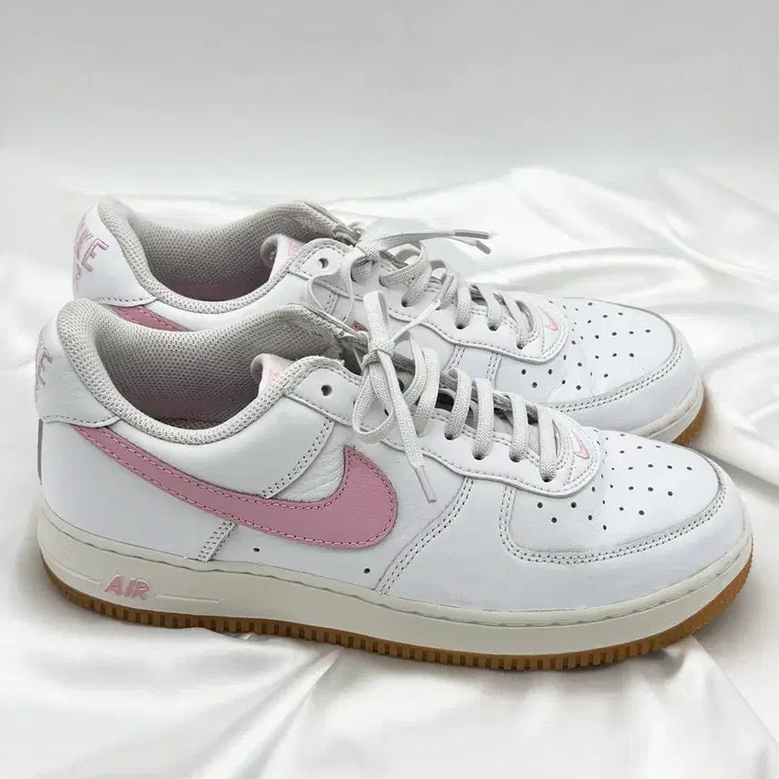 [BUNJANG] Nike Air Force White Pink Sneakers / 나이키 에어포스 화이트핑크