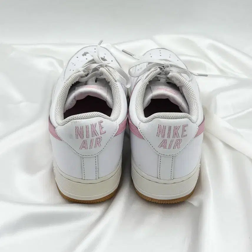 [BUNJANG] Nike Air Force White Pink Sneakers / 나이키 에어포스 화이트핑크