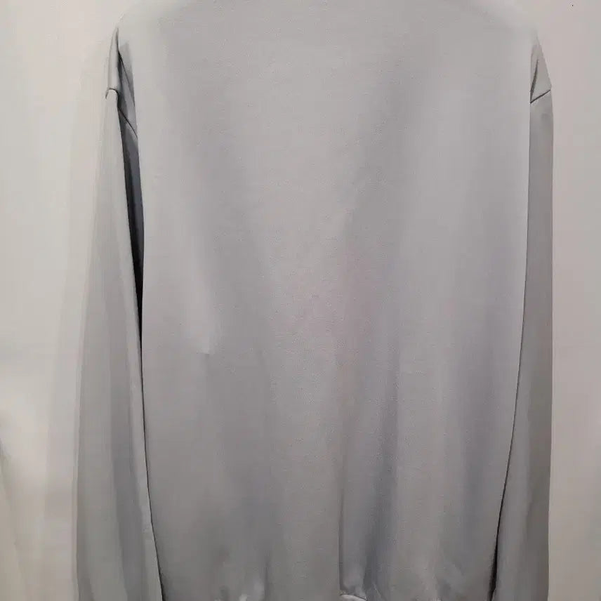 [BUNJANG] Lacoste Half-Neck Sweatshirt Grey / 라코스테 하프넥 맨투맨 그레이