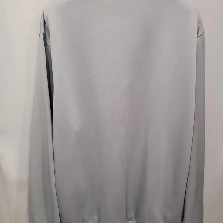 [BUNJANG] Lacoste Half-Neck Sweatshirt Grey / 라코스테 하프넥 맨투맨 그레이