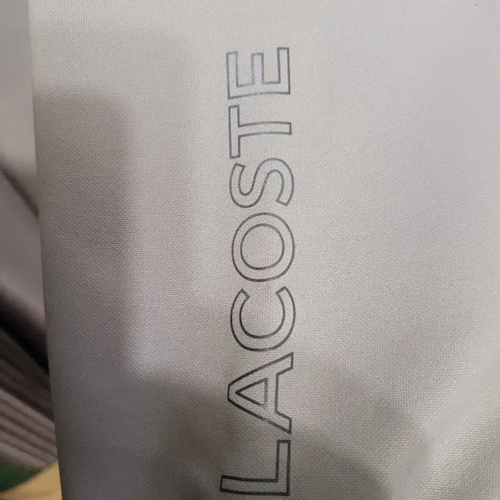 [BUNJANG] Lacoste Half-Neck Sweatshirt Grey / 라코스테 하프넥 맨투맨 그레이