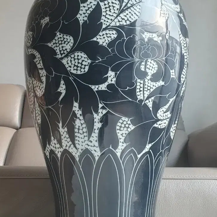[BUNJANG] Taekwang Celadon Large Vase / 태광 청화백자 도자기 대형 화병 골동품 대호