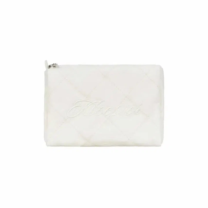 [SOLD OUT] 클리시어 - Compact Quilted Pouch, Ivory