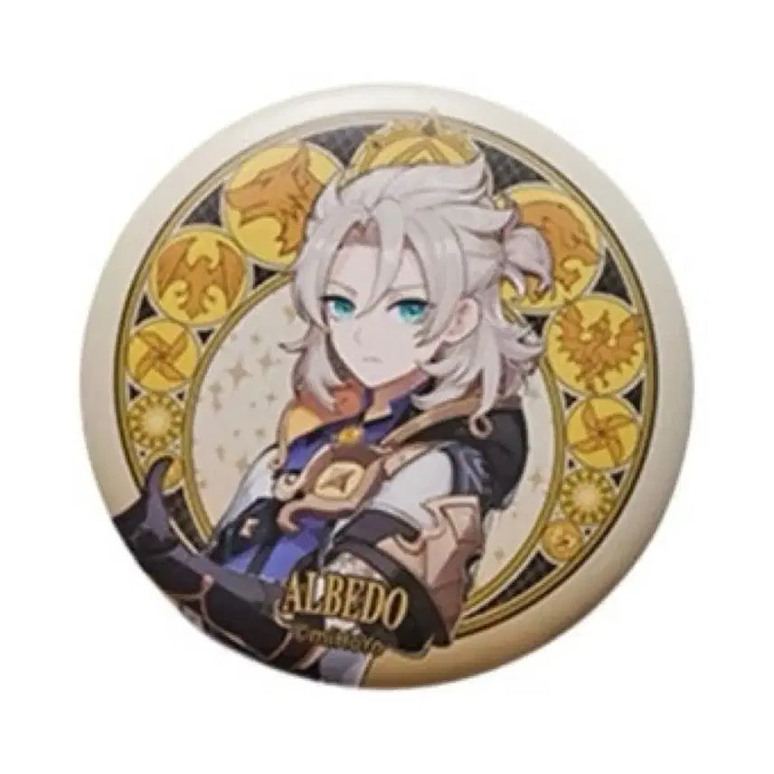 [BUNJANG] Genshin Impact Albedo Character Badge / 원신 알베도 캐릭터 뱃지