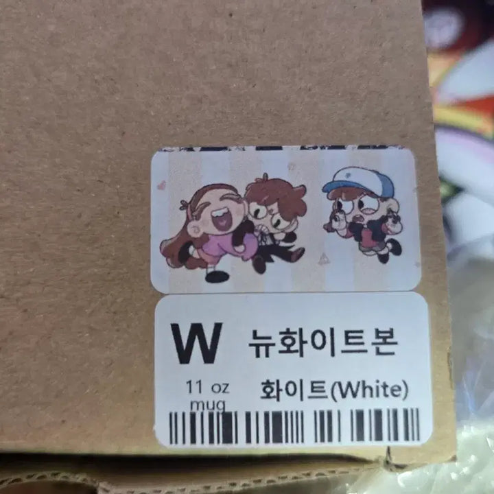 [BUNJANG] Gravity Falls Mug + Acrylic Keyring Set / 중력폭포 그래비티 폴즈 머그컵 + 대롱대롱 아크릴 키링 미애니 비공굿
