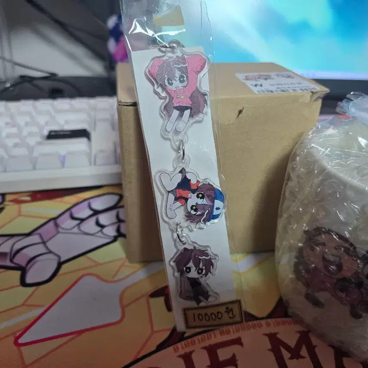 [BUNJANG] Gravity Falls Mug + Acrylic Keyring Set / 중력폭포 그래비티 폴즈 머그컵 + 대롱대롱 아크릴 키링 미애니 비공굿