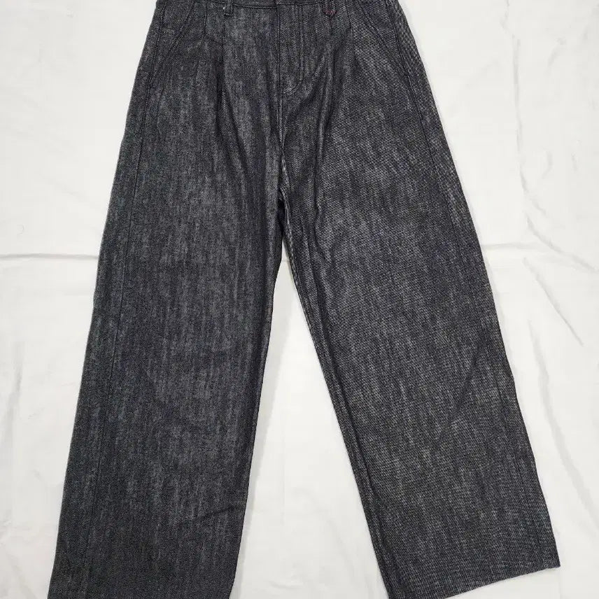 [BUNJANG] Portners Two-Tuck Wide Denim Pants / (30)포트너스 투턱 와이드 데님 팬츠