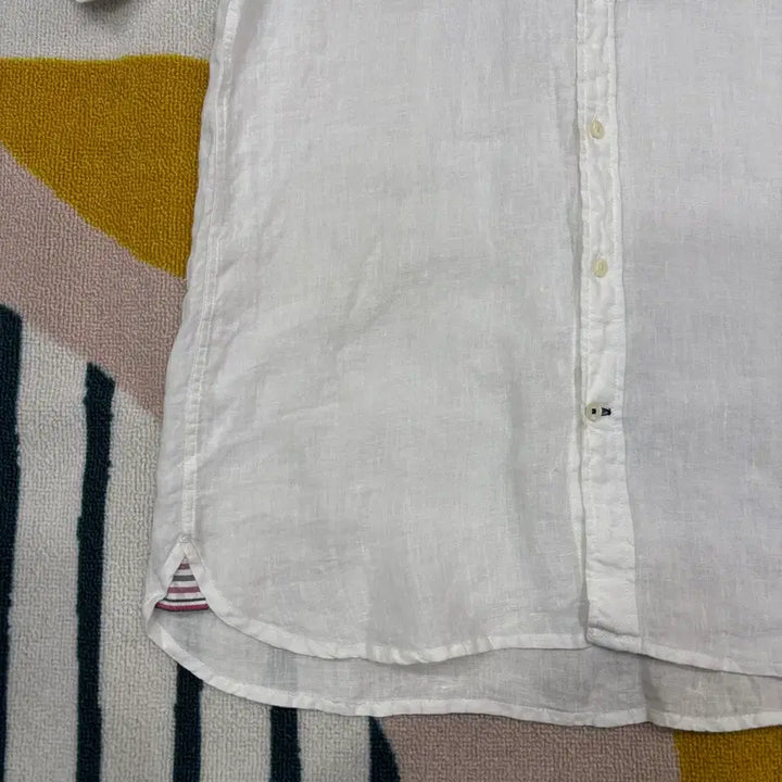 [BUNJANG] Tommy Hilfiger Linen Short Sleeve Shirt / 타미힐피거 반팔 셔츠 S(ns187 남방 린넨 반팔 티셔츠