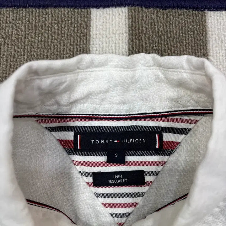 [BUNJANG] Tommy Hilfiger Linen Short Sleeve Shirt / 타미힐피거 반팔 셔츠 S(ns187 남방 린넨 반팔 티셔츠