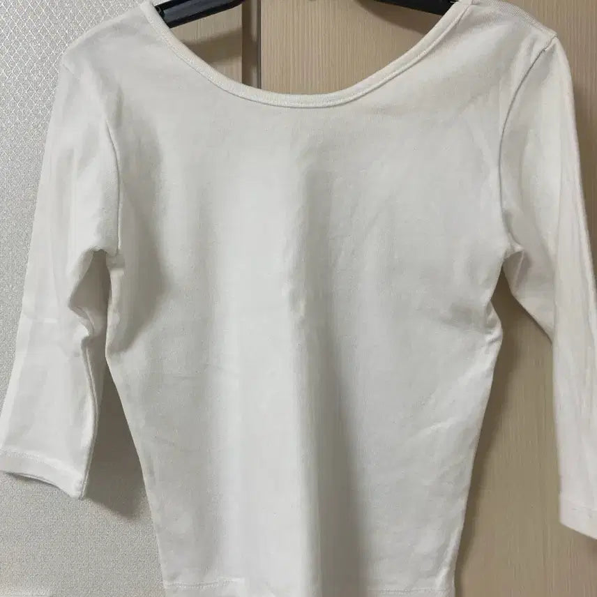 [SOLD OUT] 에프터먼데이 쿼터 보트넥 티셔트 화이트