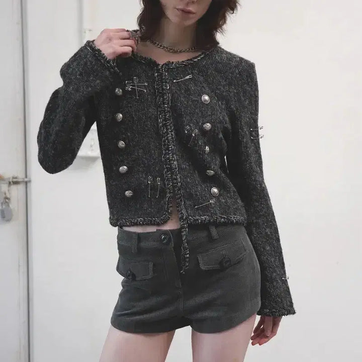 [BUNJANG] Dareed Corduroy Shorts / 데어드 BIG BUTTON CORDUROY SHORTS