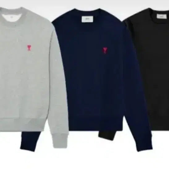 [BUNJANG] Ami Sweatshirt - Long Sleeve Men&