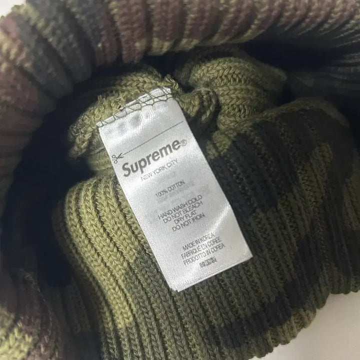[BUNJANG] Supreme 26SS Overdyed Camo Beanie / (정품) 26SS 슈프림 오버다이드 카모 비니