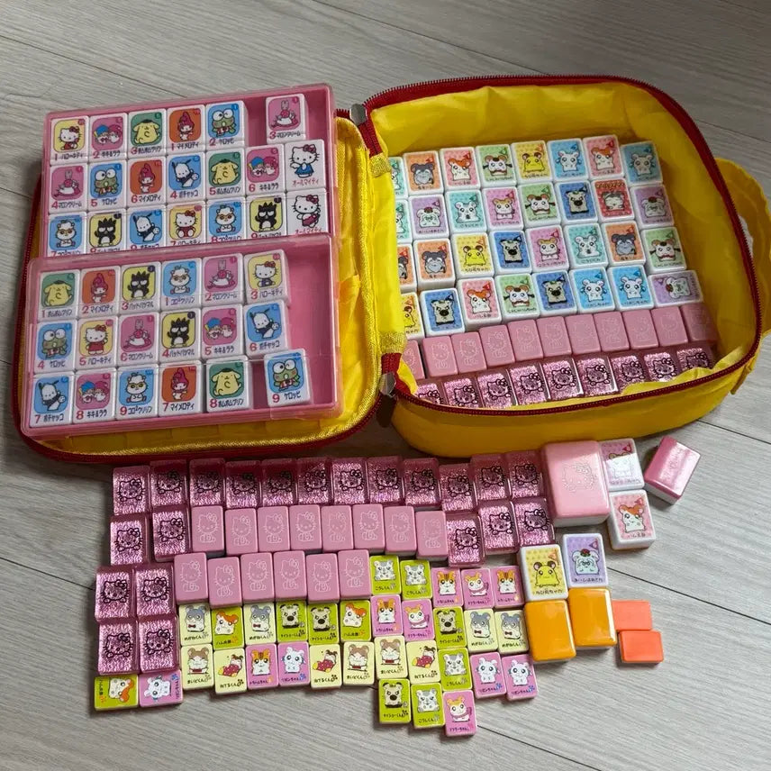[SOLD OUT] 일괄 고전 마작 헬로키티 산리오 방가방가햄토리 키티 마이멜로디 쿠리링