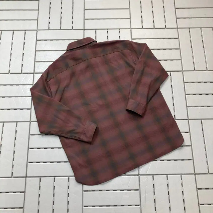 [BUNJANG] Uniqlo Work Check Shirt XL / [XL]유니클로 워크 체크 남방 0279