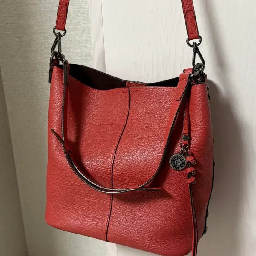 [BUNJANG] ENCLINE Red Shoulder Bag / 엔클라인 레드 숄더백