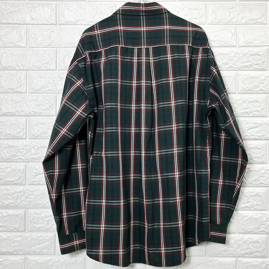 [SOLD OUT] 빈폴 타탄 체크 버튼다운 셔츠 100